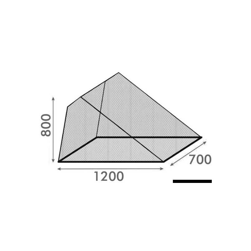 Rideau anti-moustique exterieur