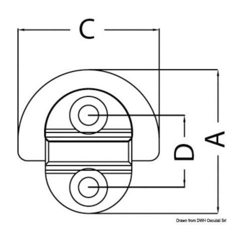 Pad Eyes inox