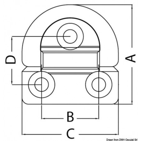 Pad Eyes inox