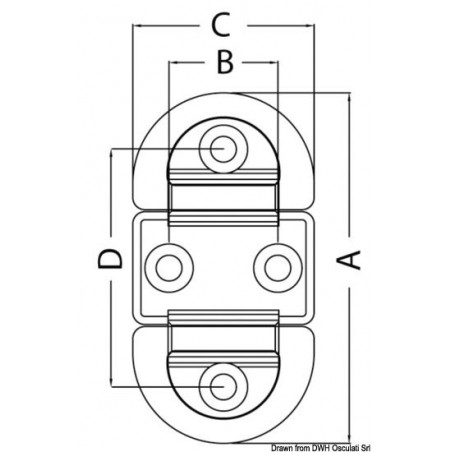 Pad Eyes inox