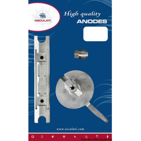 Kit anode hors-bords Yamaha