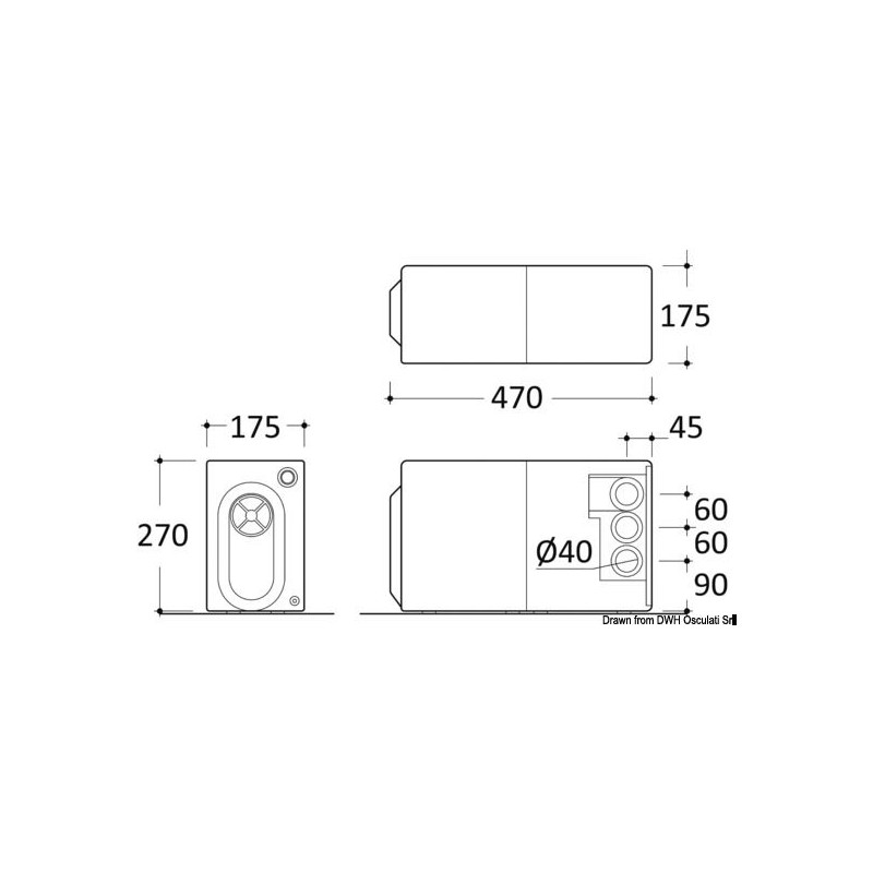 Système de déplacement eaux usées