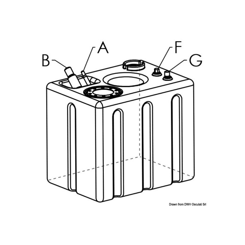 Réservoir carburant modulaire