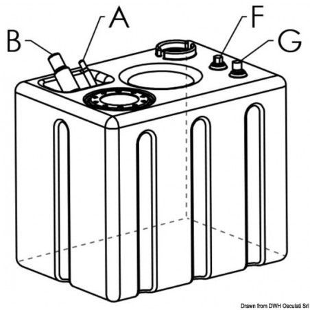 Réservoir carburant modulaire