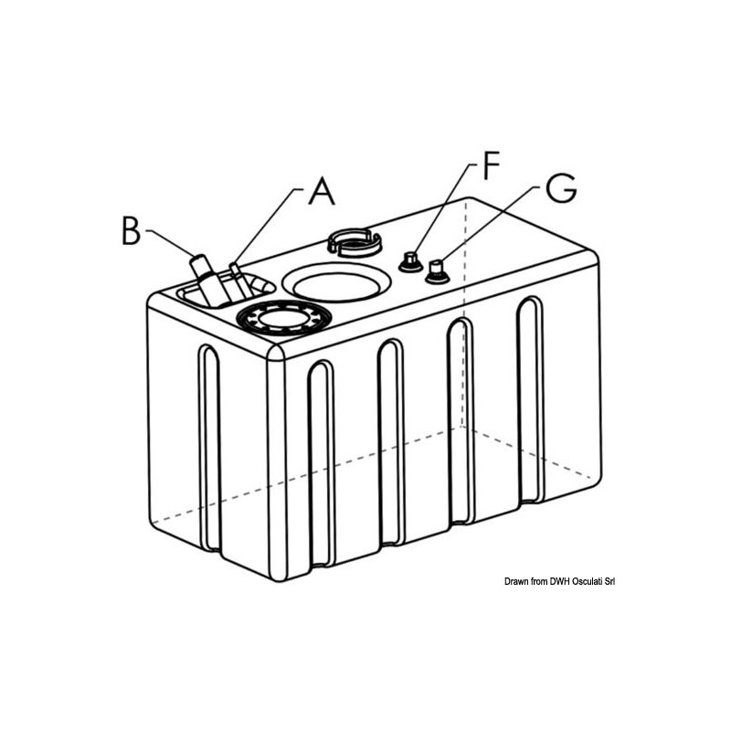 Réservoir carburant modulaire