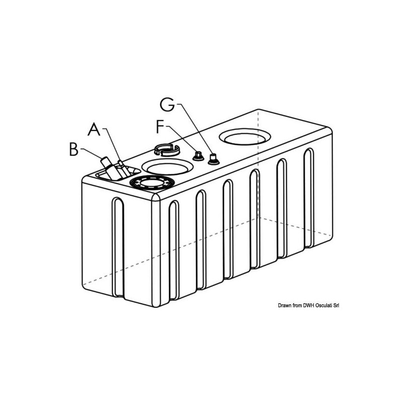 Réservoir carburant modulaire