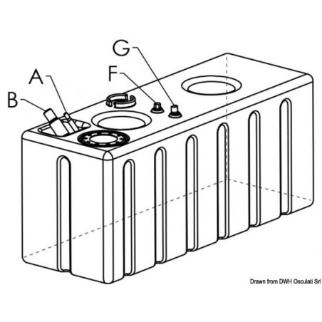 Réservoir carburant modulaire