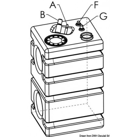 Réservoir carburant modulaire