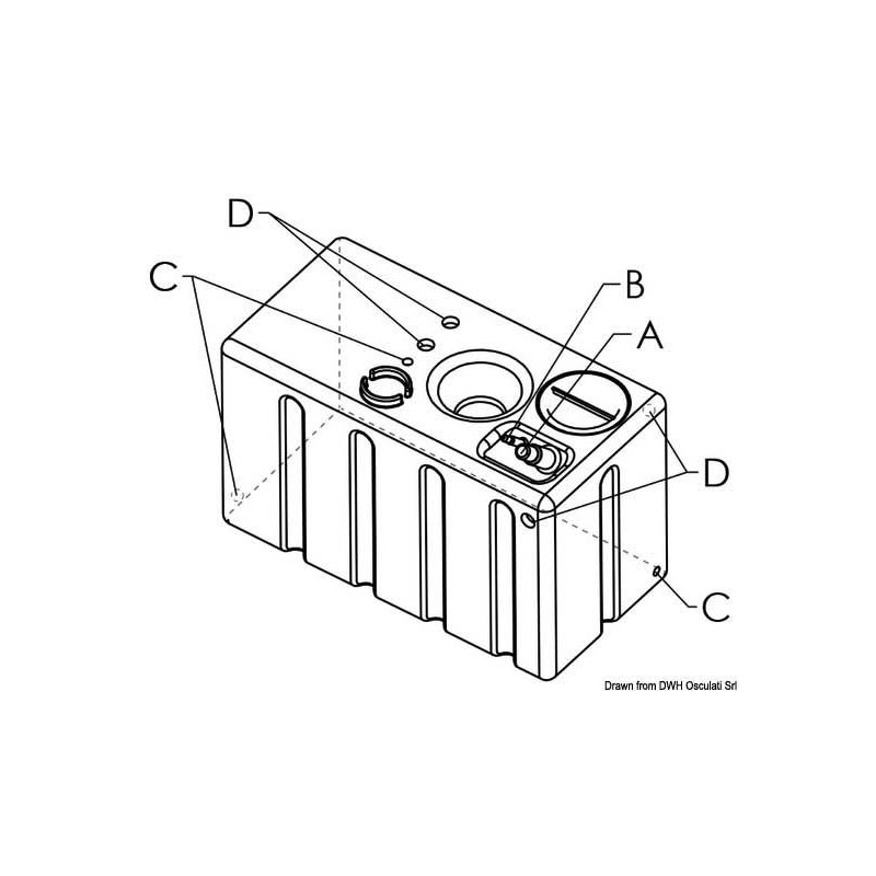 Réservoir d'eau modulaire
