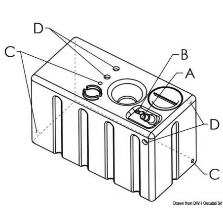 Réservoir d'eau modulaire