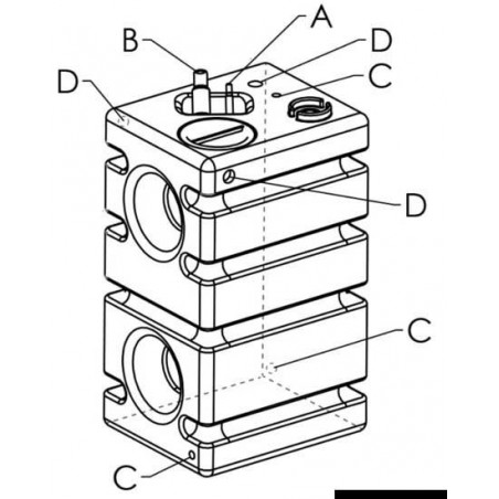 Réservoir d'eau modulaire