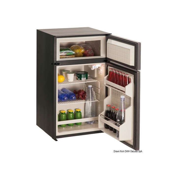 Réfrigérateur frontal inox