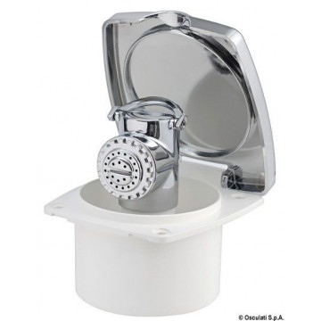 Coffret de douche New Edge, douchette Mizar