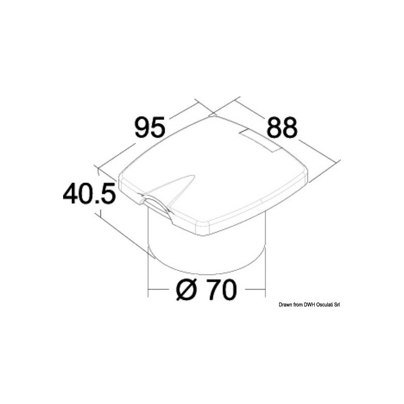 Coffrets de douche New Edge, douchette Mizar