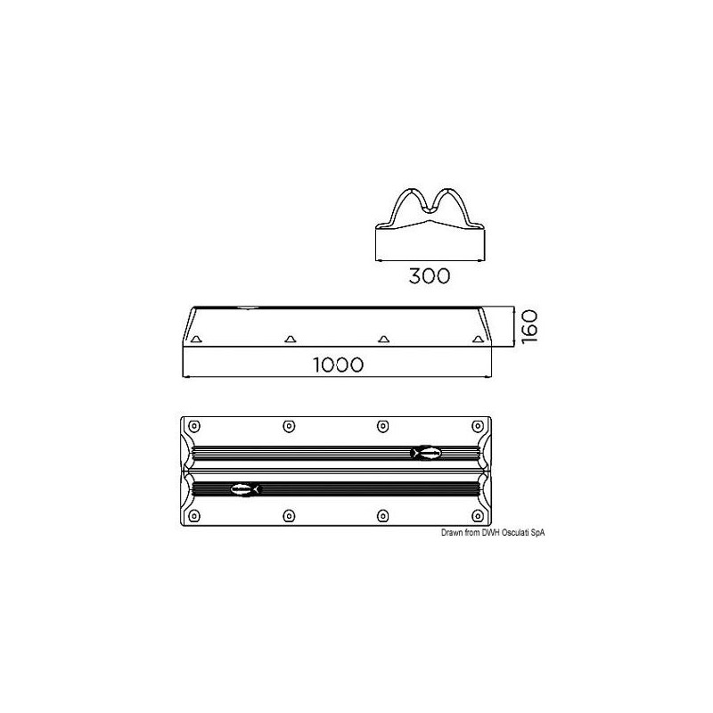 Défense ponton en souple EVA
