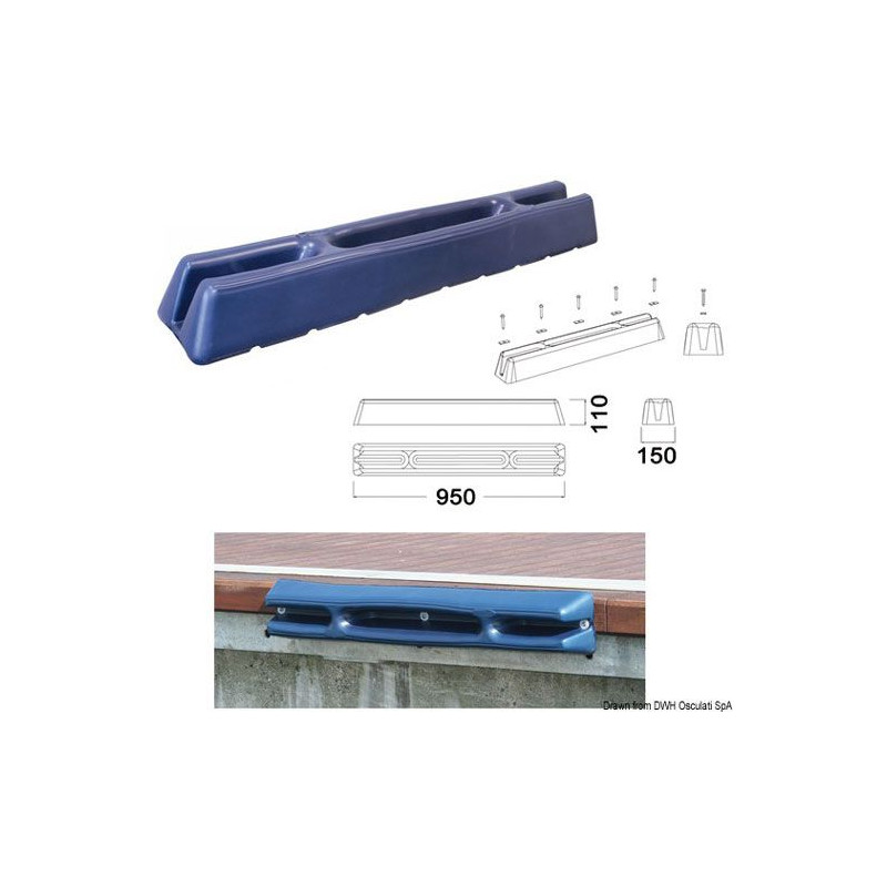 Défense ponton en souple EVA