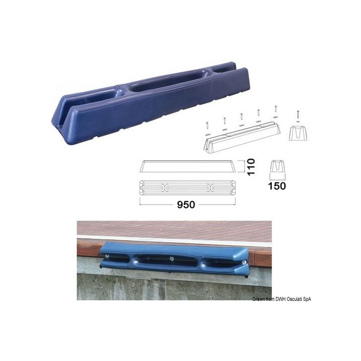 Défense ponton en souple EVA