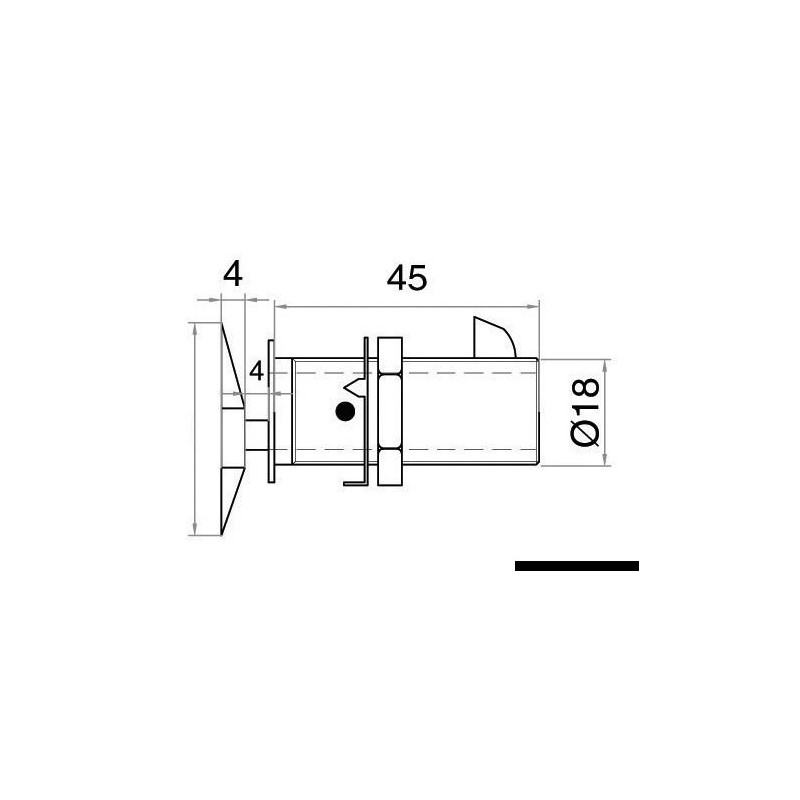 Fermeture "Flush lock"