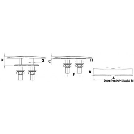 Taquet escamotable ultraplat