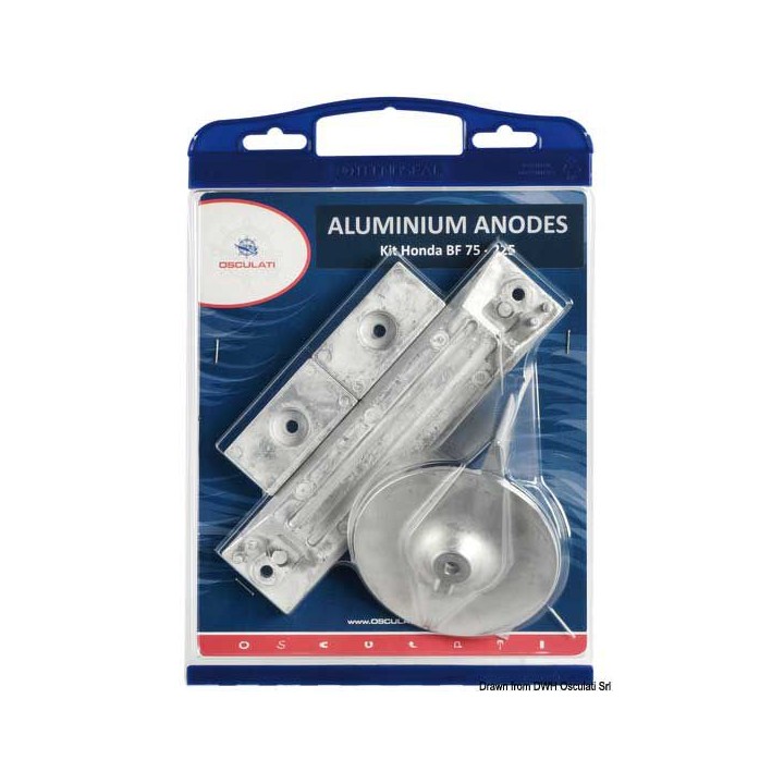 Kit anode pour hors-bords