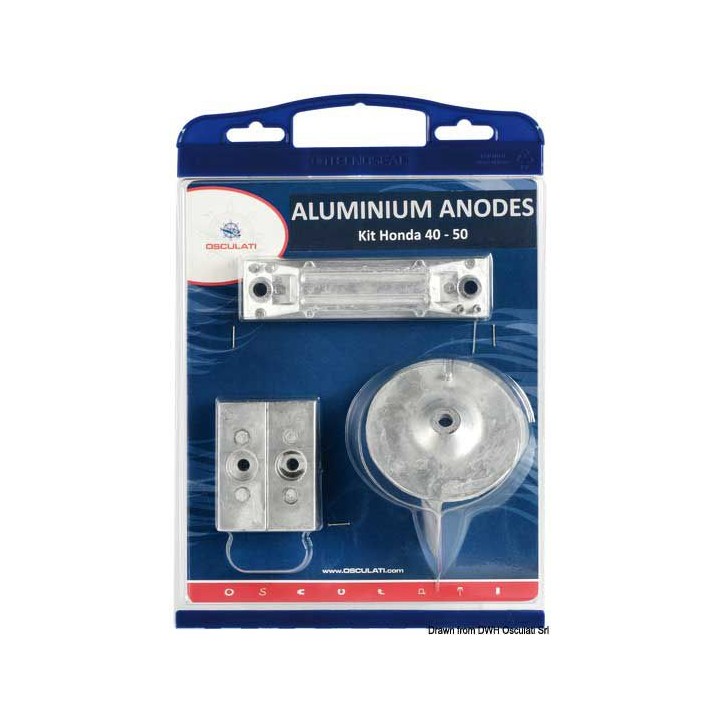 Kit anode pour hors-bords