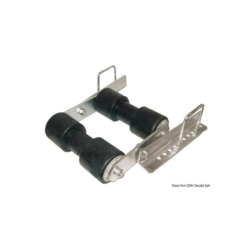 Double rouleau arrière