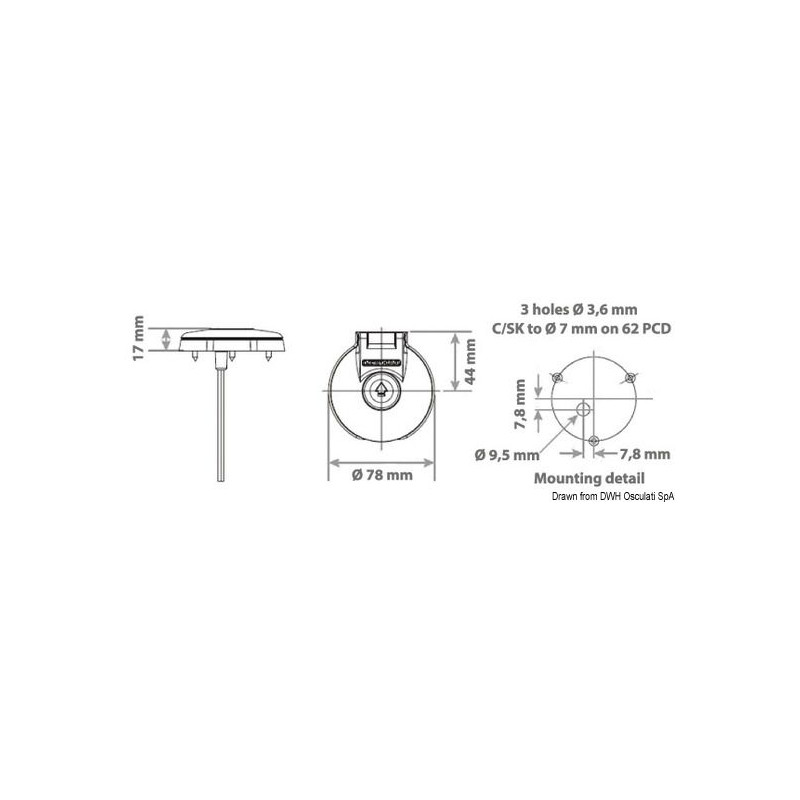 Commande électrique à pédale 