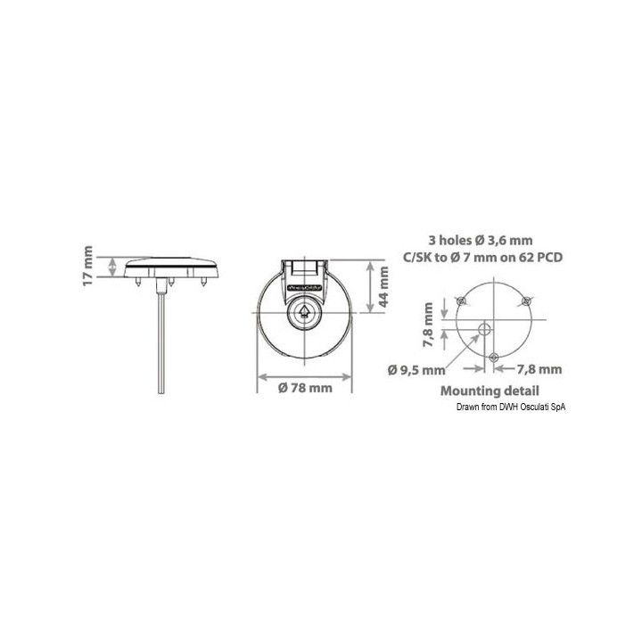 Commande électrique à pédale 