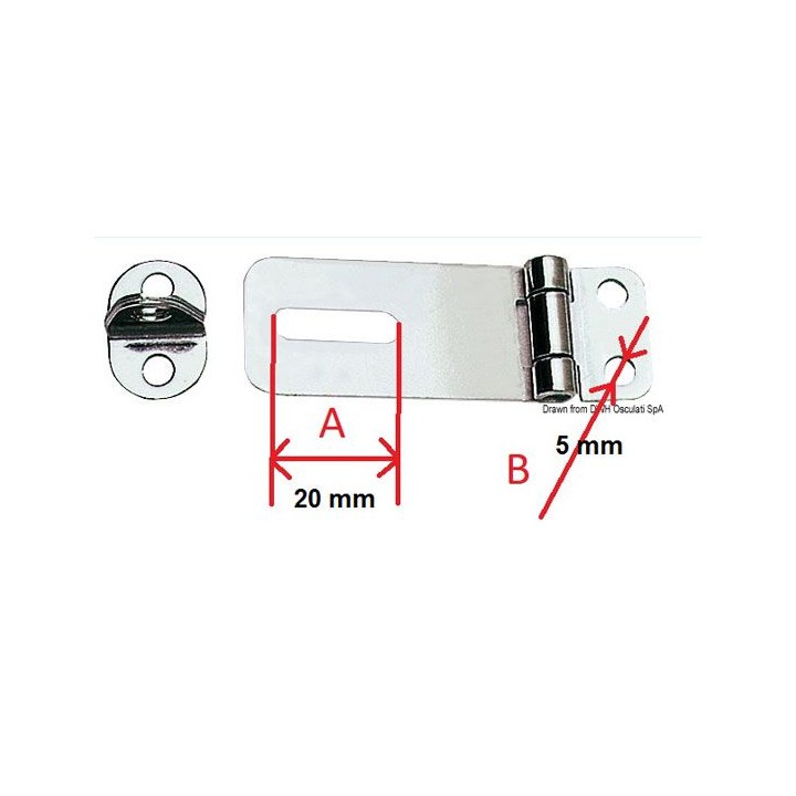 Charnière bloque-coquerons