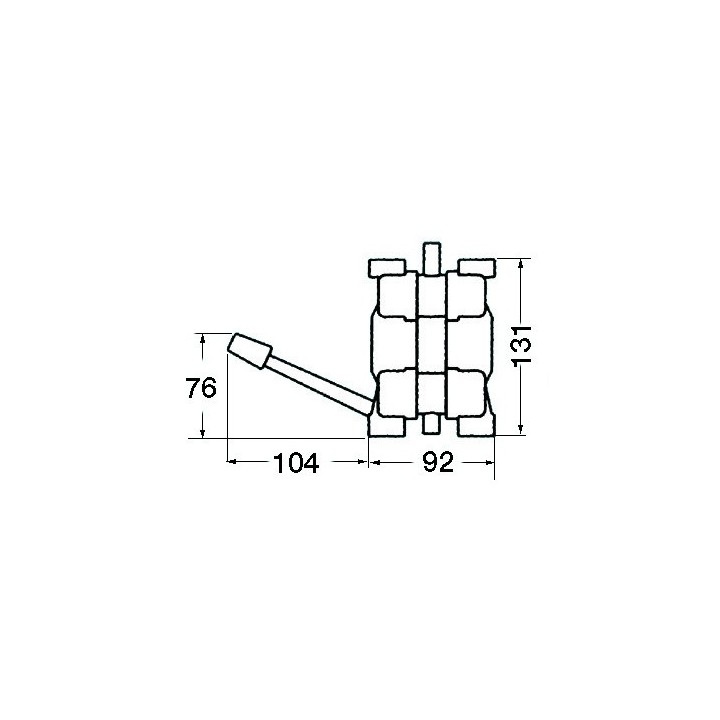 Pompe à pédale "Gusher MK3" 