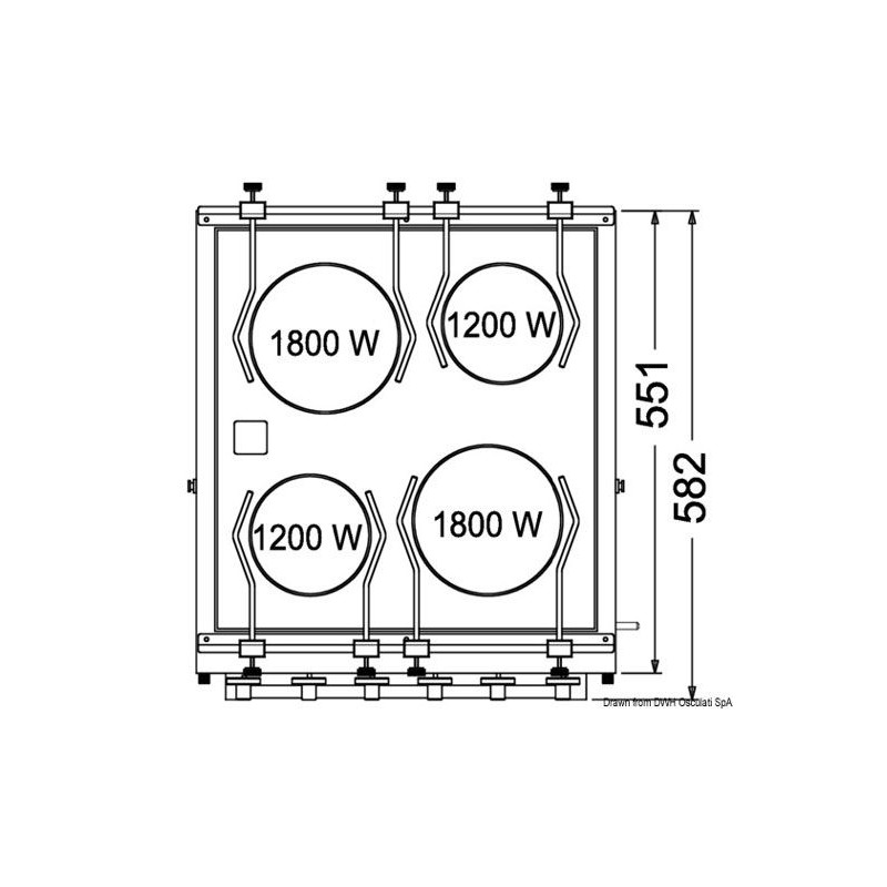 Cuisinière électrique "Horizon"