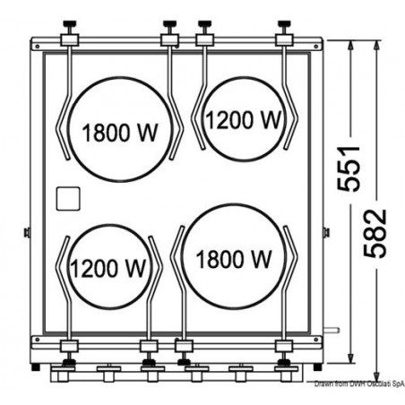 Cuisinière électrique "Horizon"