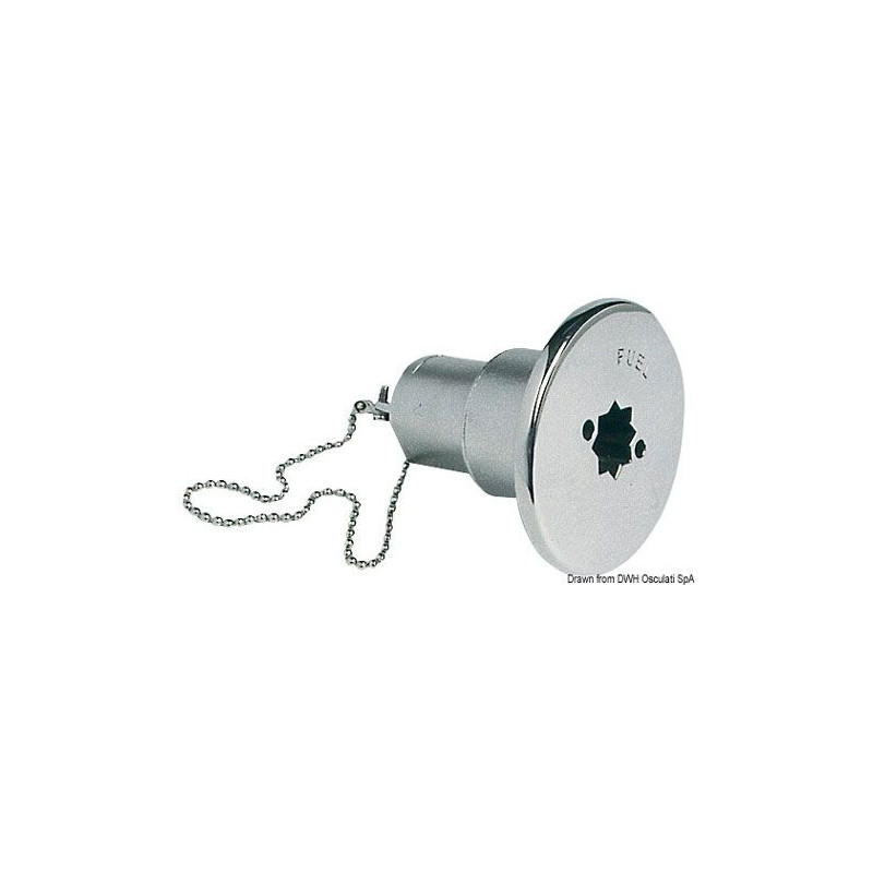 Bouchon carburant inox