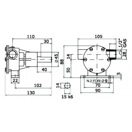 Pompe NAUCO PM16 