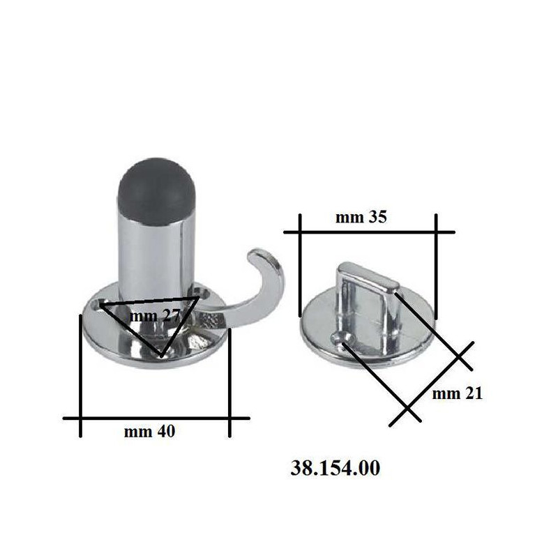 Bloque-porte à battant 