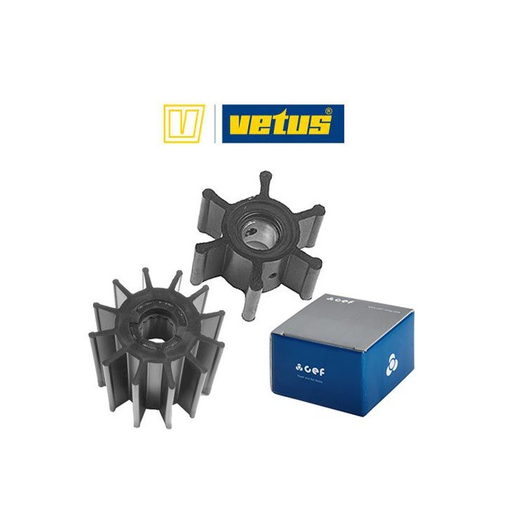 Roues de rechange pour pompes 