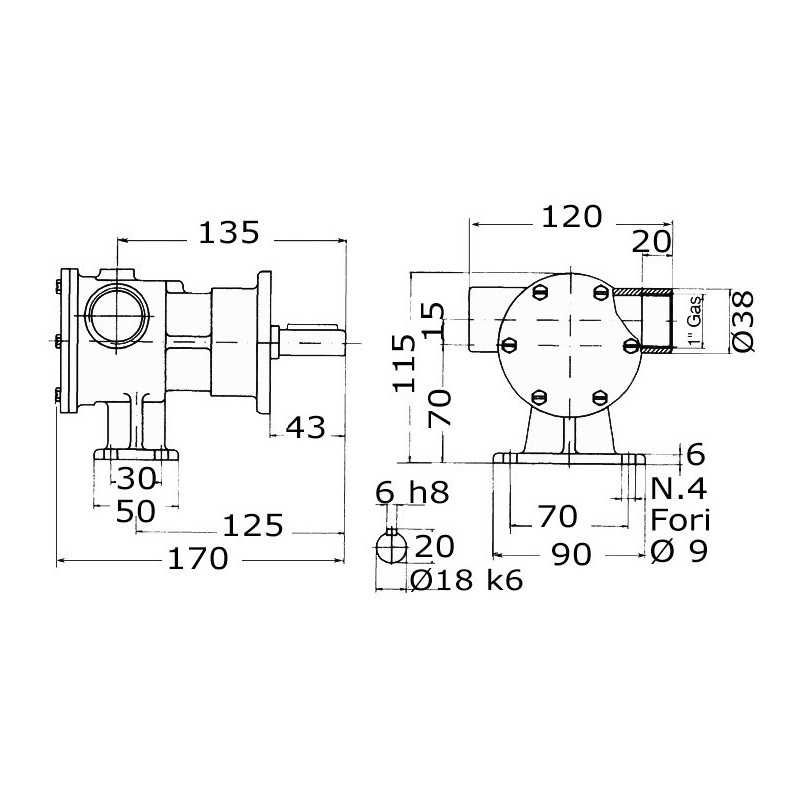 Pompe NAUCO modèle 36