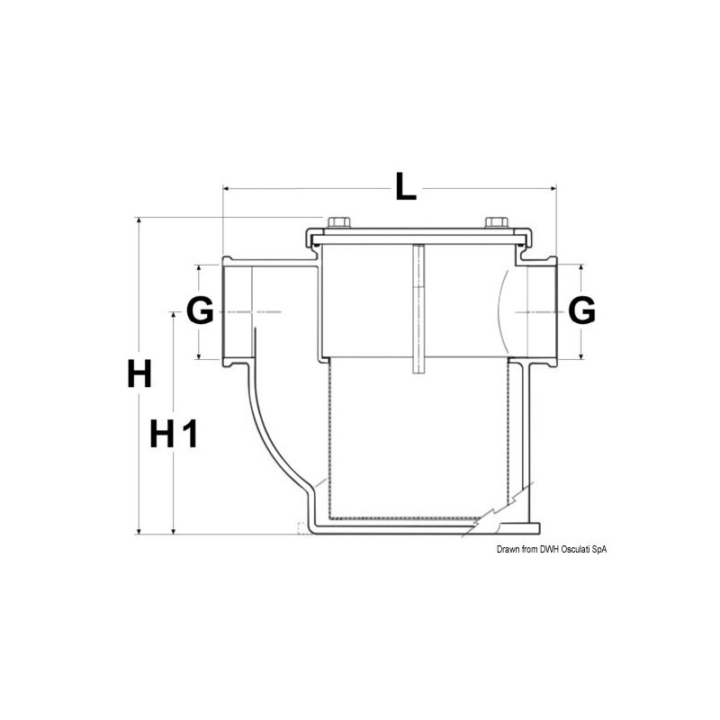 Filtre spécial pour refroidissement