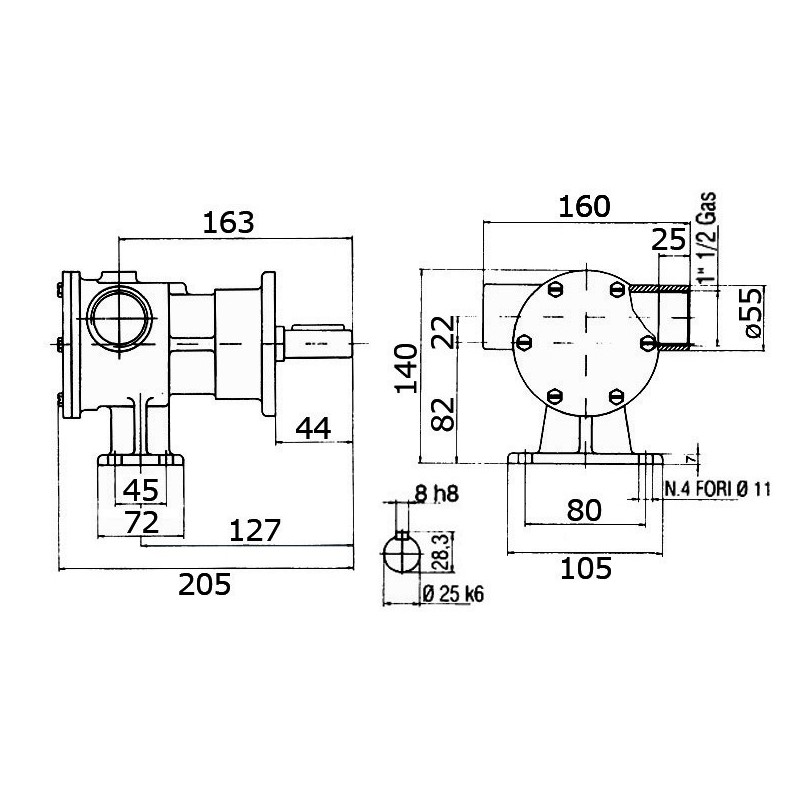 Pompe NAUCO modèle 40