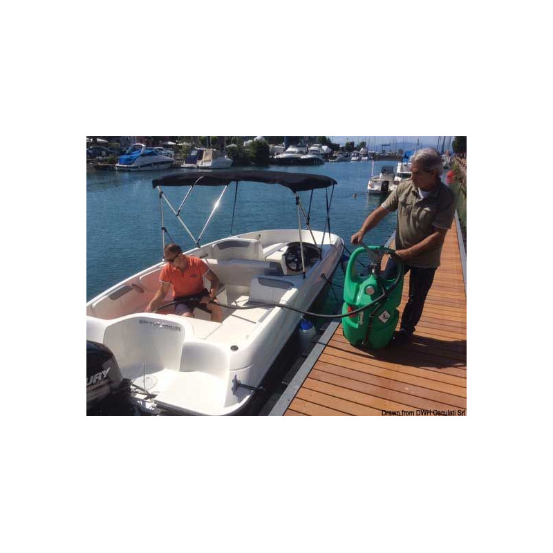 Jerrican essence mobile