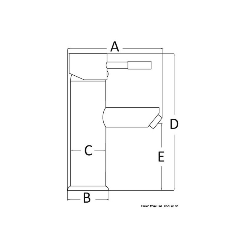 Mélangeur Diana lavabo 