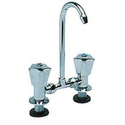 Robinet mélangeur bec articulé