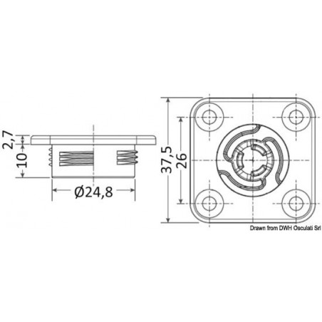 Fixations DELAHOUSSE Quick Fit