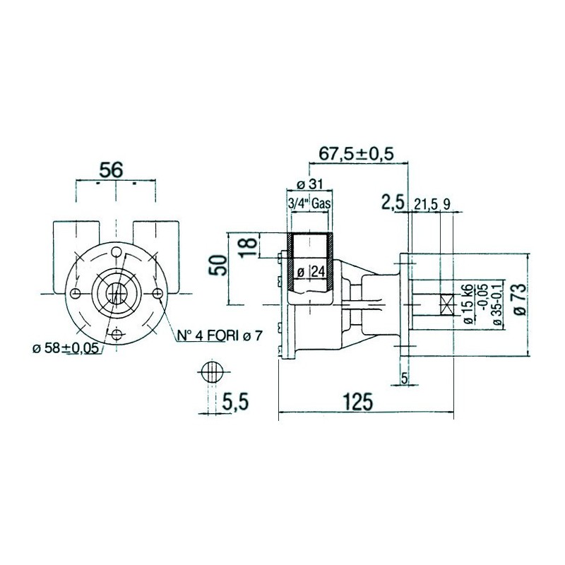 Pompe NAUCO modèle ST 143