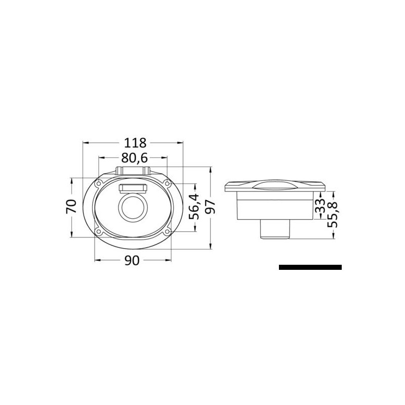 Coffret de douche Elissa, douchette Tiger
