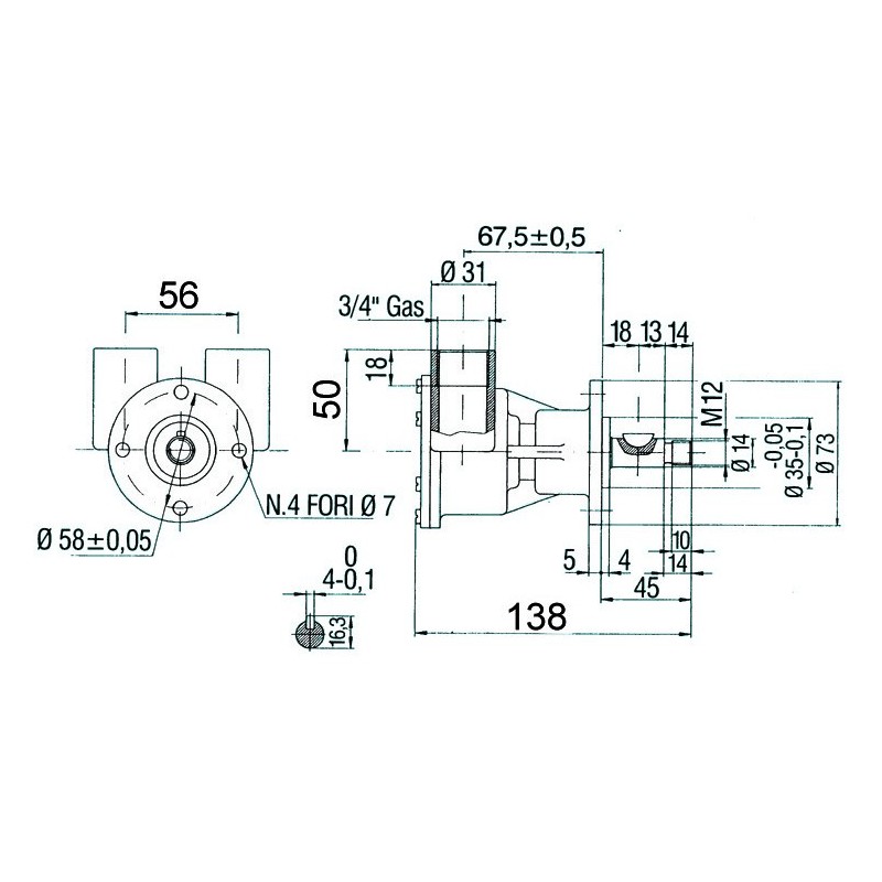 Pompe NAUCO modèle ST144