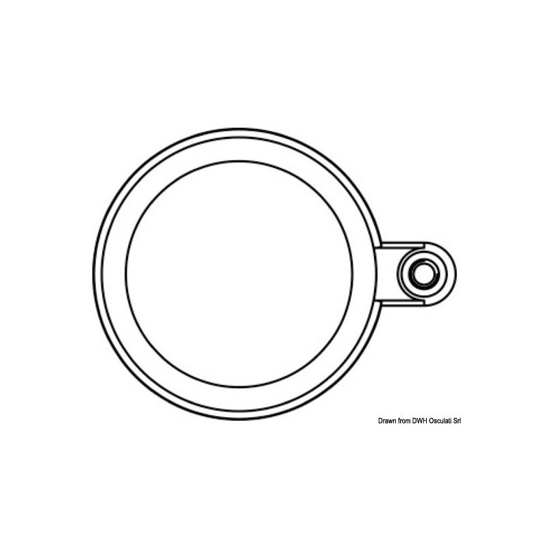 Rondelles en laiton pour passe-coques