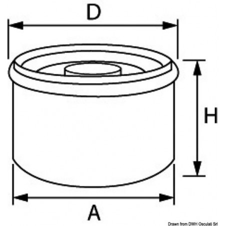 Filtre carburant hors-bord YAMAHA