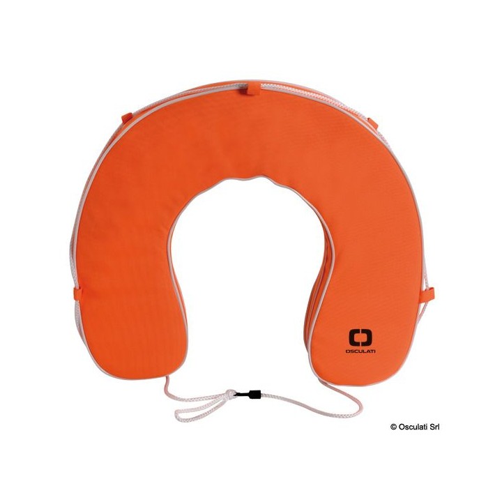 Bouée fer-de-cheval avec housse