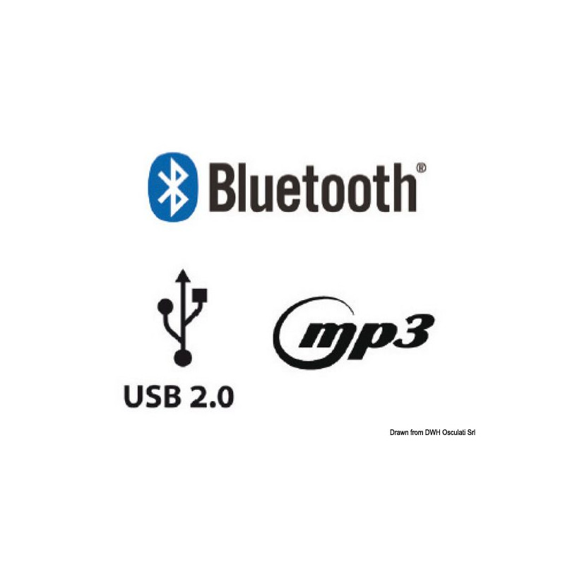 Autoradio AQUATIC AV CP6